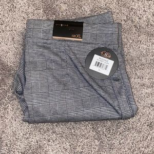 Women’s Gray Plaid Dress Pants | Size XL | New with Tags | Business Casual
